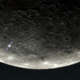 Conceptual image of CAPSTONE in orbit around the Moon.